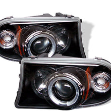 Spyder Auto 5009784 LED Halo Projector Headlights Black/Clear