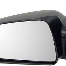 Dorman 955-1369 Driver Side Manual Door Mirror for Select Dodge/Mitsubishi Models, Black