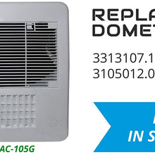RV Air AC 105G | Made in USA Replacement RV AC Filter for Dometic 3313107.103/3105012.003 | Replace Standard RV Air Conditioner Filters for Better Airflow and Cleaner Air | MERV 6 Rated - 1 Filter