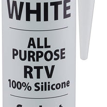 J-B Weld 31910 Clear All-Purpose RTV Silicone Sealant and Adhesive - 10.3 oz.