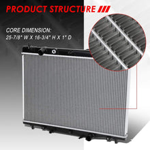 2565 Factory Style Aluminum Radiator Replacement for 03-04 Cadillac CTS 3.2L AT