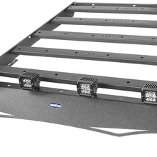 u-Box Top Roof Rack Luggage Cargo Carrier w/4x LED Lights for 2 Gen 3 Gen Toyota Tacoma 4-Door 2005-2021