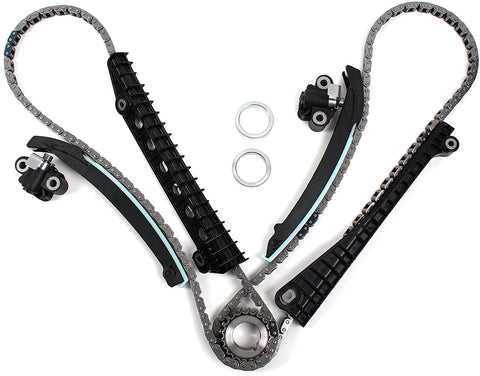 Brand New Timing Chain Kit W/Updated Tensioners Compatible with 2004-08 FORD/LINCOLN 5.4L SOHC V8 (24-Valve), TRITON (3-Valve) Engine ONLY