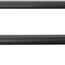 ECOTRIC Car Roof Rack Cross Bars Compatible with 2007-2021 Wrangler JK JL Unlimited 2&4 Door Aluminum Rooftop Cargo Carrier Bag Luggage Kayak Canoe Bars (for Hard Top)