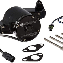 Meziere WP308S Black High Flow Electric Water Pump for Big Block Ford