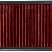 DNA Motoring AFPN-054-RD Drop In Panel Air Filter [For 09-17 Audi A3 Q3/VW CC EOS GTI Jetta]
