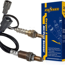 2pcs Air Fuel Ratio Sensor Upstream and Downstream O2 Oxygen Sensor 234-9049 234-4260 Sensor 1 and Sensor 2 Replacement for Camry 2.4L Gas Engine; Auto Trans; Exc. Calif. 2008-2009