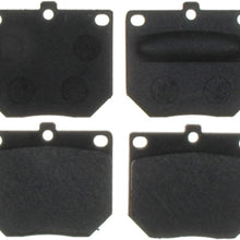 ACDelco 17D246 Professional Organic Front Disc Brake Pad Set
