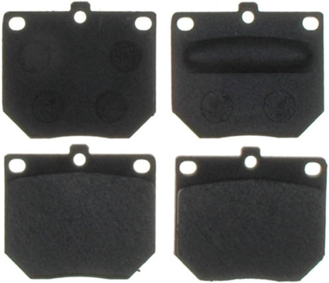 ACDelco 17D246 Professional Organic Front Disc Brake Pad Set