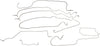 Dorman 919-163 Brake Hydraulic Line Kit for Select Chevrolet/GMC Models (OE FIX)