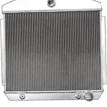 3 Rows All Aluminum Radiator Fit 1955-57 Bel Air/Del Ray/One-Fifty Series V8 Engine Only
