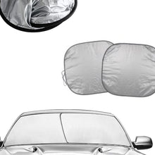 APSG Windshield Sun Shade (EZ Install, EZ FOLD, EZ Store) Fold-able Dash Protector UV hot Cold Summer Winter Sunshade Window