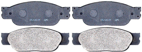 ACDelco 14D805CH Advantage Ceramic Front Disc Brake Pad Set with Hardware