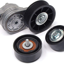 Drive Belt Tensioner and Idler Pulley Kit ERR6439 for Discovery 2 and Range Rover P38