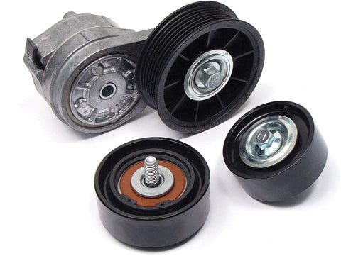 Drive Belt Tensioner and Idler Pulley Kit ERR6439 for Discovery 2 and Range Rover P38