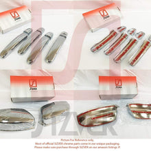 Sizver Chrome Door Handle Cover For 12-17 Toyota Camry L LE SE XLE Hybrid