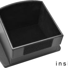 topfit Rear Center Storage Box for Tesla Model X, Seat Back Center Container for Tesla Black