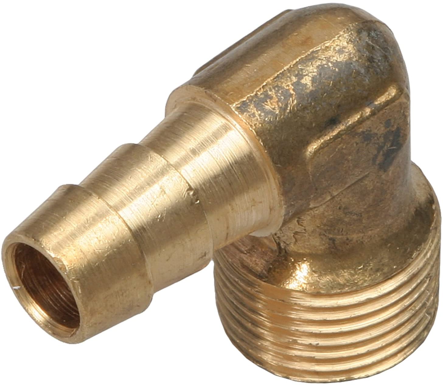 Trans-Dapt 2271 Brass 90-degree Fuel Hose Fitting