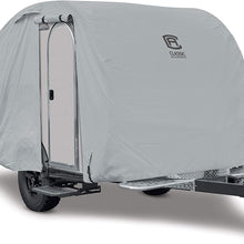 Classic Accessories - 80-399-161001-RT Over Drive PermaPRO Teardrop Trailer Cover, Fits 10' - 12'L x 6'W T@b & Clam Shell Trailers