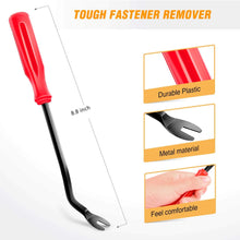 GOOACC GRC-30 120PCS Car Retainer 6.3mm 8mm 9mm 10mm Expansion Screws Replacement Kit Bumper Push Rivet Clips, 1PC Fastener Remover