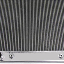 CoolingCare 52MM 3 Row Aluminum Radiator for Ford F150 F250 F350 Trucks 1966-79 /Bronco 78-79