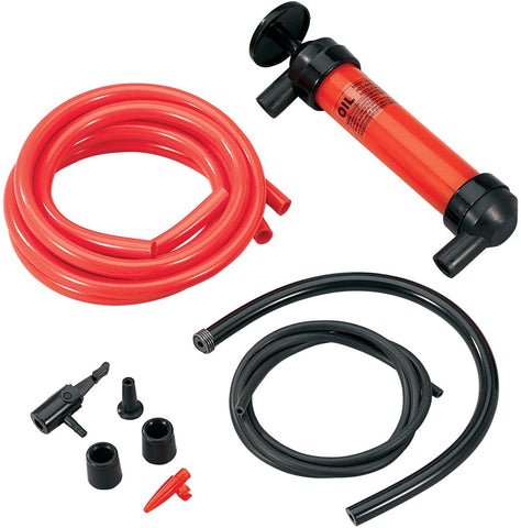 Koehler Enterprises RA990 Multi-Use Siphon Fuel Transfer Pump Kit (for Gas Oil and Liquids)