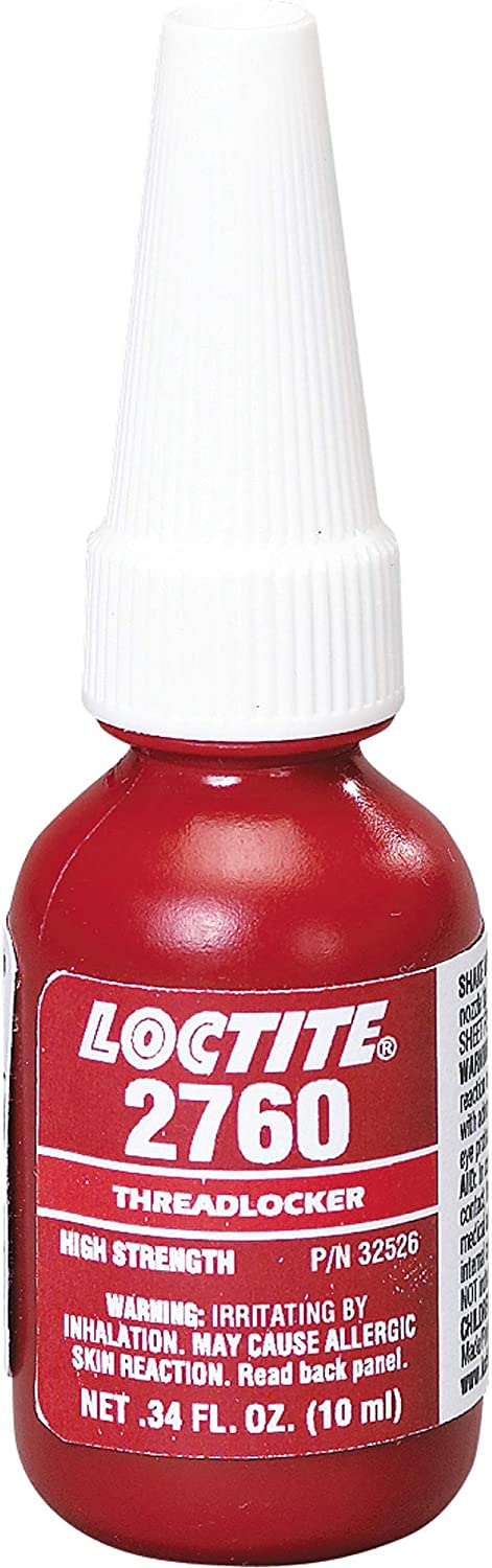 32526 Loctite Threadlocker 2760(TM), 10mL Bottle, Red