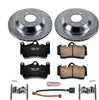 Power Stop K5312 Rear Brake Kit with Drilled/Slotted Brake Rotors and Z23 Evolution Ceramic Brake Pads