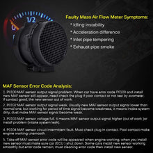 faersi Mass Air Flow Sensor Meter MAF 7410055 5WK96132 13621438871 for BMW 330CI 330I 330XI 530I X5 Z3 2001 2002, 2001-2003 330Ci/330i, 2001-2005 330xi, 2001-2004 530i, 2001-2006 x5