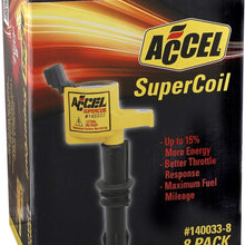 ACCEL 140033-8 Ignition SuperCoil Set (Pack of 8)