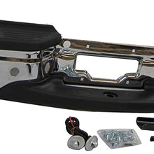 For 2001-2007 Ford Super Duty Rear Bumper Chrome Assembly (with Sensor Hole) FO1103173