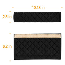 2Pcs Car Seat Belt Cover Pads, Shoulder Seatbelt Pads Cover, Safety Belt Strap Shoulder Pad for Adults and Children(Black)