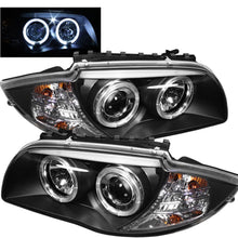 Spyder Auto 5008985 LED Halo Projector Headlights Black/Clear