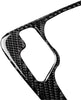 3pcs Set Carbon Fiber Instrument Dashboard Console Gear Box Panel Frame Decal Cover Trim for BMW 3 Series 4th E46 320i 325i 330i 335i 340i M3 1998-2006