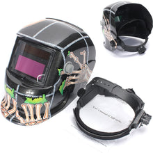AUDEW Solar Auto Darkening Welding Helmet Arc Tig Mig Mask Grinding Welder Mask Skull