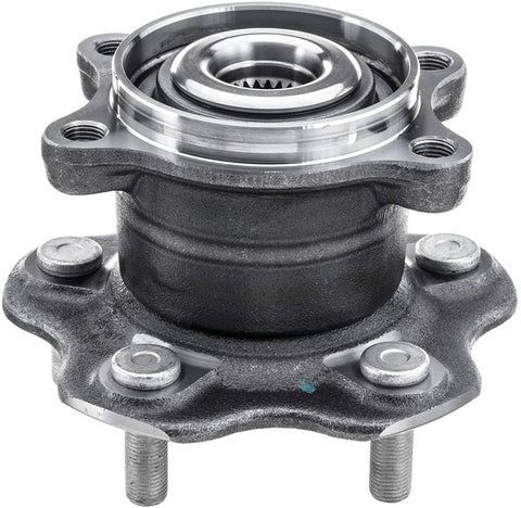QJZ [1-Pack] 512535 - REAR Wheel Hub Bearing Assembly Compatible with [AWD Models ONLY] [Nissan] 2014-17 Juke, 2017-19 Qashqai, 2014-19 Rogue, 2014-15 Rogue Select, 2017-19 Rogue Sport