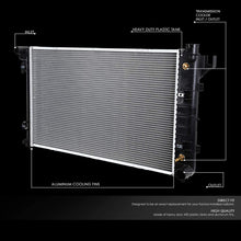 DNA Motoring OEM-RA-1552 1552 Aluminum Radiator [For 94-02 Dodge Ram/Ramcharger AT]
