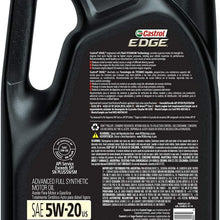 Castrol 03084C Edge 5W-30 Advanced Full Synthetic Motor Oil, 5 Quart
