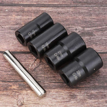 5Pcs Twist Socket Set Locking Wheel Nut Bolt Stud Extractor Removers 17mm 19mm 21mm 22mm Socket