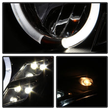 Spyder Auto 5011060 Halo DRL LED Projector Headlight Fits 03-07 G35