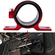 EVIL ENERGY 50mm car Oil/Fuel/Gas Pump Mounting Bracket Single Filter Clamp Cradle Black