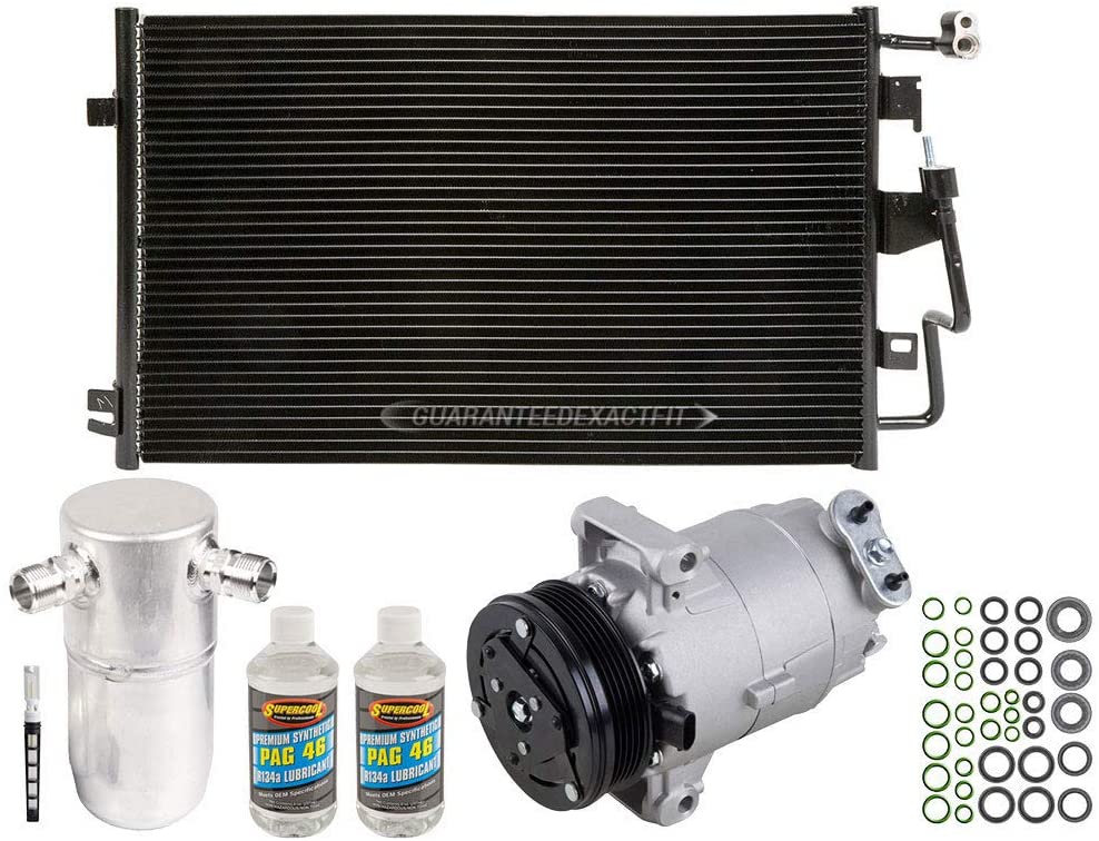 For Chevy Cavalier Pontiac Sunfire A/C Kit w/AC Compressor Condenser Drier - BuyAutoParts 60-82494CK New