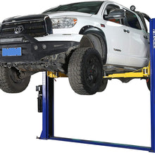 APlusLift HW-10KBP-A 10,000LB Two Post Floor Plate Auto Hoist Car Lift with Combo (Symmetric and Asymmetric) Arms / 24 Months Parts Warranty