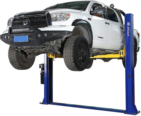 APlusLift HW-10KBP-A 10,000LB Two Post Floor Plate Auto Hoist Car Lift with Combo (Symmetric and Asymmetric) Arms / 24 Months Parts Warranty
