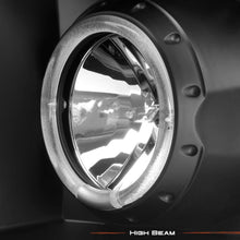 For 2002-2005 Dodge Ram 1500 | 2003-2005 Ram 2500 3500 Black Dual Halo Projector Headlights Pair Set