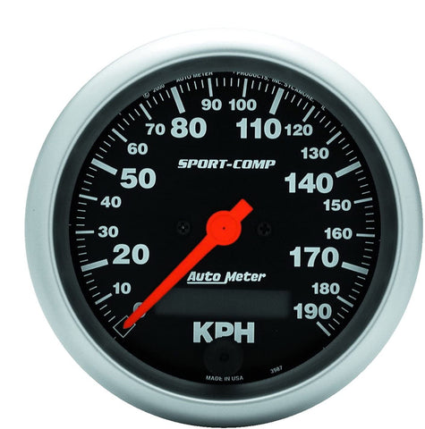 AutoMeter 3987-M Gauge, Speedometer, 3 3/8