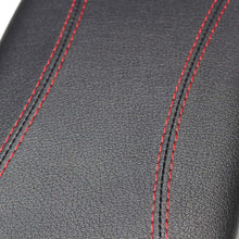 for Mini Cooper Coupe Armrest Console Center Storage Box with Base Cup Holder Ashtray (Black with red Thread, Single Layer)