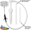 Slippery Pete - Fluid Pump for Quart Bottles - 8cc per Pump Stroke and 3rd Hand Adapter, Transfer Gear Oil, Transmission and Differential Fluid with This Hand Pump