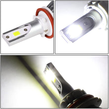 DNA Motoring HID-LED-LB-FAN-H8 Pair of LED Light Bulbs with Cooling Fan