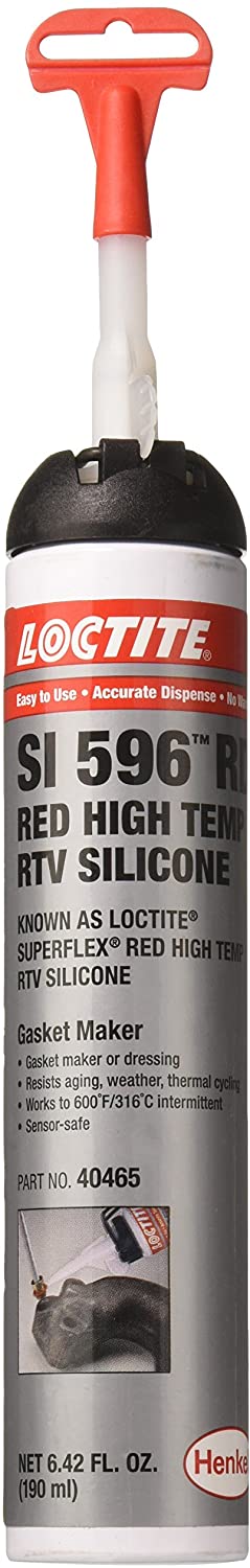 Loctite 40465 Red Silicone - Sensor-Safe/Hi-Temp, 5.7 Fluid_Ounces